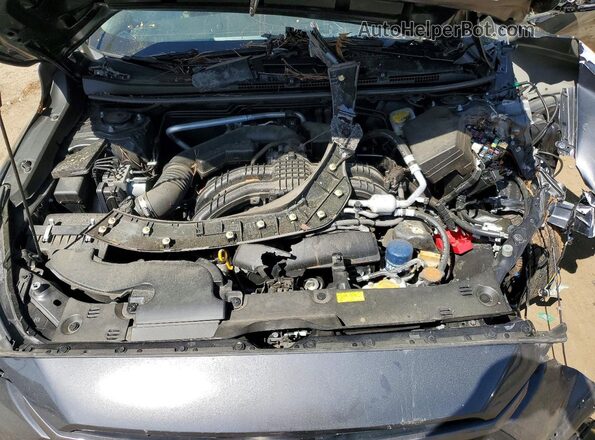 JF2GUADC4R8320693 2024 SUBARU CROSSTREK Gray Widok wnętrza z tyłu