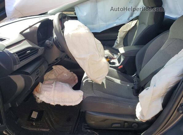 JF2GUADC4R8320693 2024 SUBARU CROSSTREK Gray Widok wnętrza z przodu