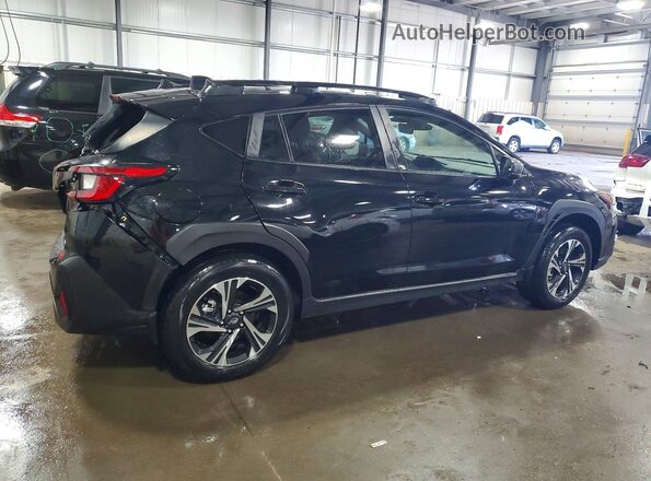 JF2GUADC5R8243025 2024 SUBARU CROSSTREK Black Trasero derecho