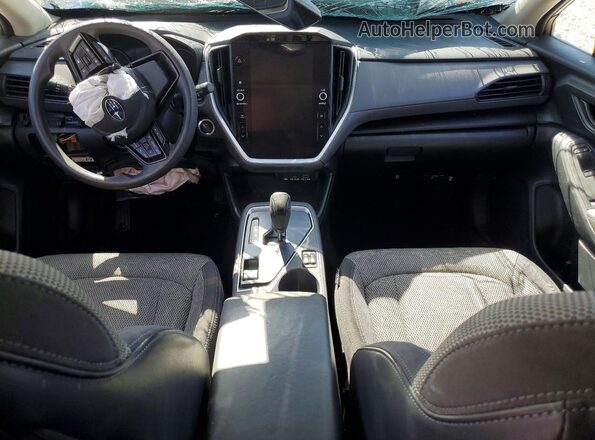JF2GUADC5R8297330 2024 SUBARU CROSSTREK Белый Вид панели приборов