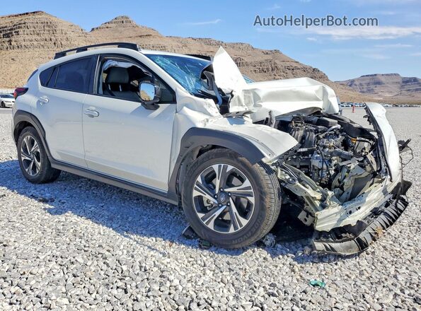 JF2GUADC5R8297330 2024 SUBARU CROSSTREK Белый Передняя правая четверть