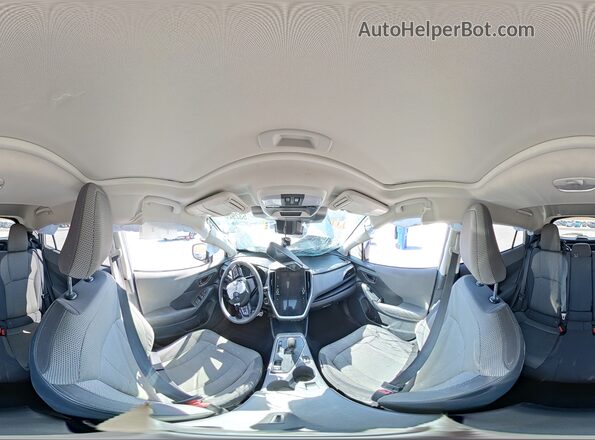 JF2GUADC5R8297330 2024 SUBARU CROSSTREK Белый Панорамный вид салона 360°