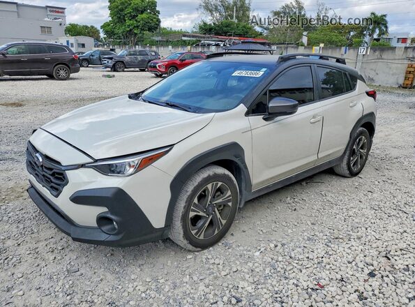 JF2GUADC5R8352553 2024 SUBARU CROSSTREK White Przód lewy