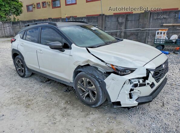 JF2GUADC5R8352553 2024 SUBARU CROSSTREK White Przód prawy
