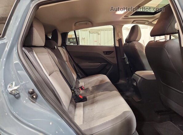 JF2GUADC5R8893103 2024 SUBARU CROSSTREK Серый Вид задней части салона