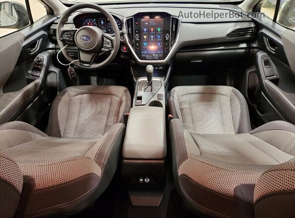 JF2GUADC5R8893103 2024 SUBARU CROSSTREK Серый Вид панели приборов