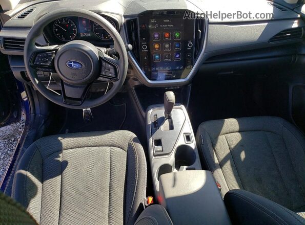 JF2GUADC6R8881025 2024 SUBARU CROSSTREK Blue Dashboard view
