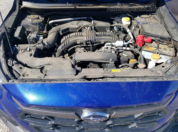 JF2GUADC6R8881025 2024 SUBARU CROSSTREK Blue Engine compartment view