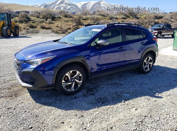JF2GUADC6R8881025 2024 SUBARU CROSSTREK Blue Front left