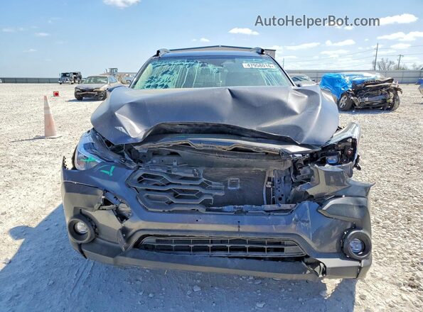 JF2GUADC6R8906408 2024 SUBARU CROSSTREK Gray Front view