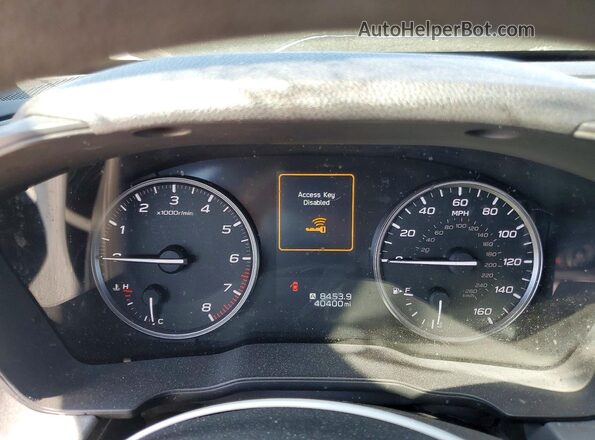 JF2GUADC6R8906408 2024 SUBARU CROSSTREK Gray Instrument cluster view