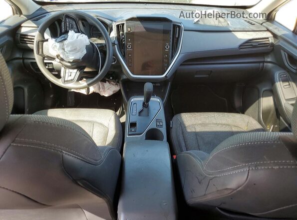 JF2GUADC6R8906408 2024 SUBARU CROSSTREK Gray Dashboard view