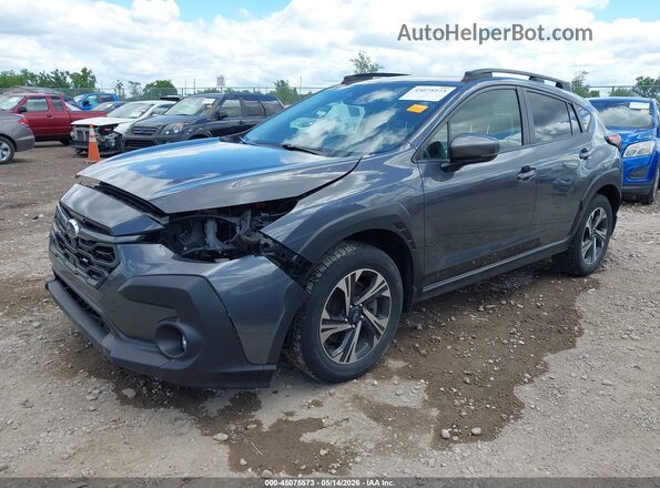 JF2GUADC7R8210771 2024 SUBARU CROSSTREK Gray Przód lewy