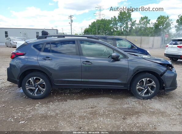 JF2GUADC7R8210771 2024 SUBARU CROSSTREK Gray Widok wnętrza 360 stopni