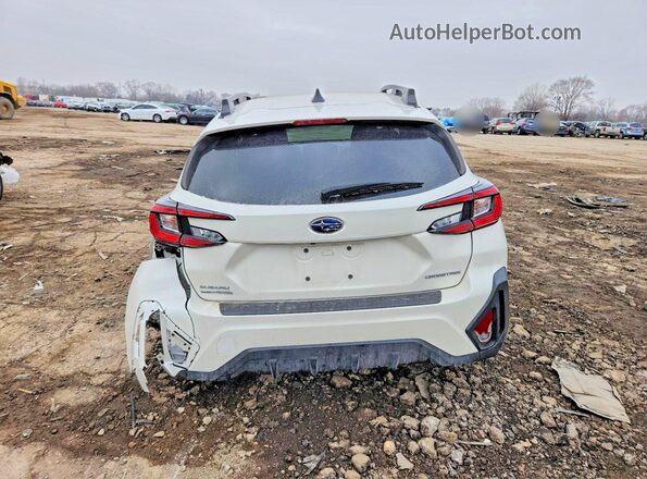 JF2GUADC7R8312927 2024 SUBARU CROSSTREK White Vista trasera