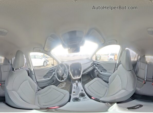 JF2GUADC7R8312927 2024 SUBARU CROSSTREK White Vista interior de 360 grados