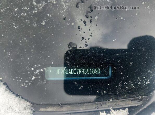 JF2GUADC7RH351890 2024 SUBARU CROSSTREK Blue Widok wnętrza 360 stopni