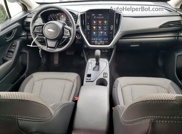 JF2GUADC7RH902027 2024 SUBARU CROSSTREK White Widok deski rozdzielczej
