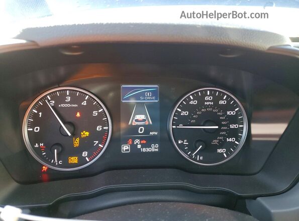 JF2GUADC8R8337433 2024 SUBARU CROSSTREK Blue Vista del cuadro de instrumentos