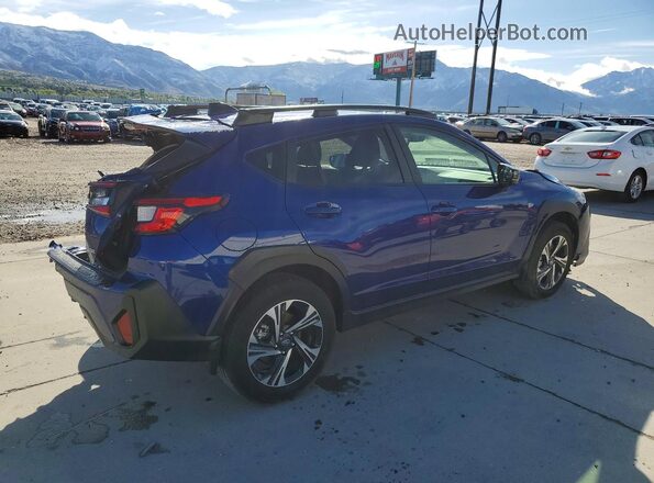 JF2GUADC8R8337433 2024 SUBARU CROSSTREK Blue Trasero derecho
