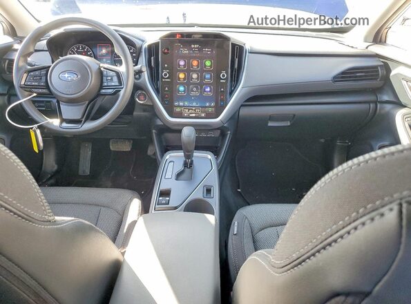 JF2GUADC8R8337433 2024 SUBARU CROSSTREK Blue Vista del salpicadero