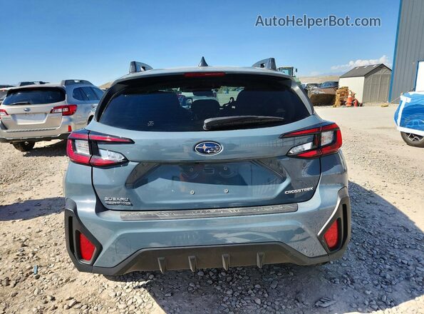 JF2GUADC9R8334587 2024 SUBARU CROSSTREK Gray Вид ззаду