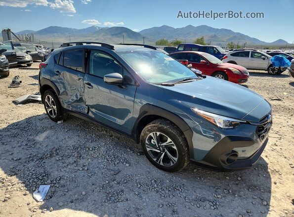 JF2GUADC9R8334587 2024 SUBARU CROSSTREK Gray Передня права чверть