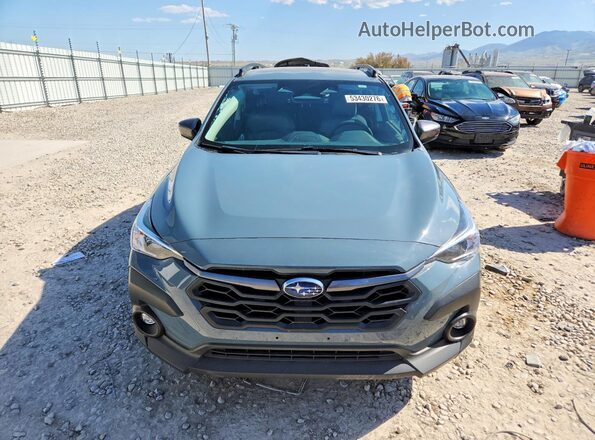 JF2GUADC9R8334587 2024 SUBARU CROSSTREK Gray Вид спереду