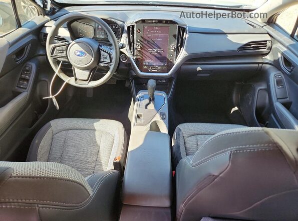 JF2GUADC9R8334587 2024 SUBARU CROSSTREK Gray Вид панелі приладів