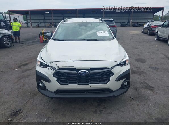 JF2GUADC9R8865188 2024 SUBARU CROSSTREK Белый Вид щитка приборов