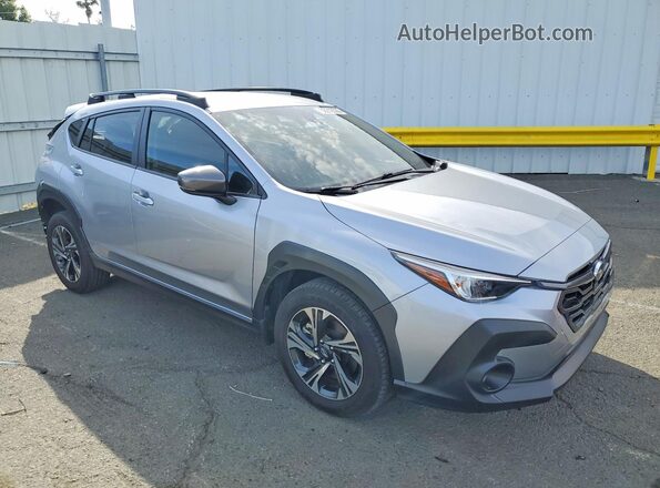 JF2GUADCXR8214376 2024 SUBARU CROSSTREK Silver Przód prawy