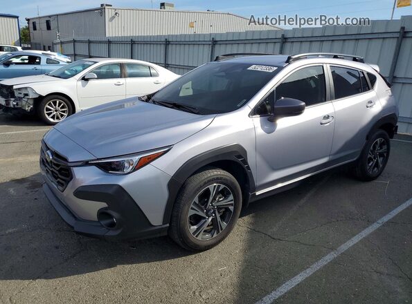 JF2GUADCXR8214376 2024 SUBARU CROSSTREK Silver Przód lewy