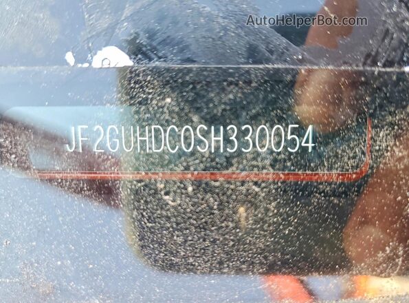 JF2GUHDC0SH330054 2025 SUBARU CROSSTREK Красный Вид подкапотного пространства