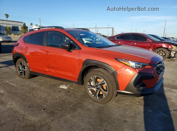 JF2GUHDC0SH330054 2025 SUBARU CROSSTREK Красный Передняя правая четверть