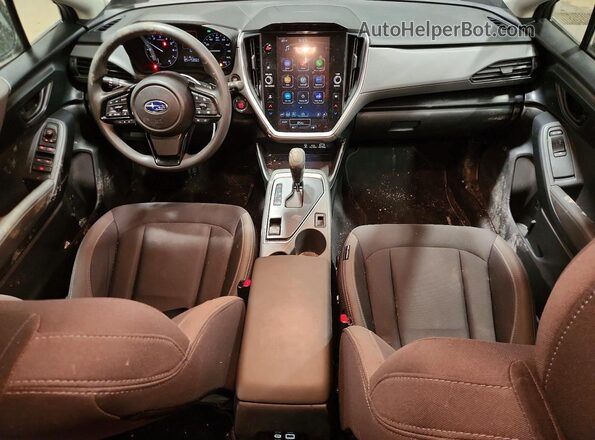 JF2GUHDC3S8236718 2025 SUBARU CROSSTREK Gray Widok deski rozdzielczej