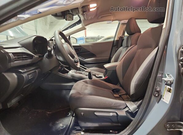 JF2GUHDC3S8236718 2025 SUBARU CROSSTREK Gray Widok wnętrza z przodu