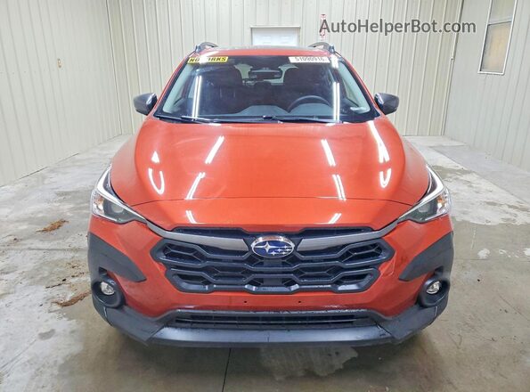 JF2GUHDC3SH256290 2025 SUBARU CROSSTREK Оранжевый Вид спереди