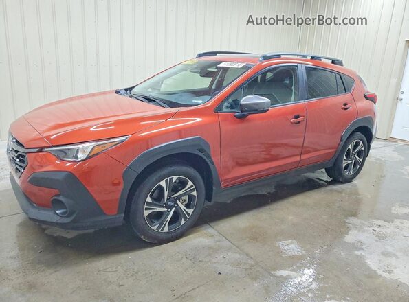 JF2GUHDC3SH256290 2025 SUBARU CROSSTREK Оранжевый Передняя левая четверть
