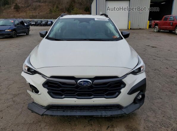 JF2GUHDC3SH264406 2025 SUBARU CROSSTREK White Vista frontal