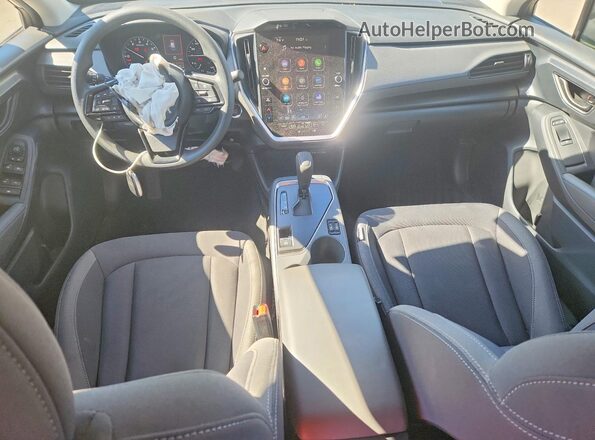 JF2GUHDC5S8278887 2025 SUBARU CROSSTREK Белый Вид панели приборов