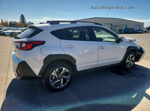 JF2GUHDC5S8278887 2025 SUBARU CROSSTREK Белый Задняя правая четверть