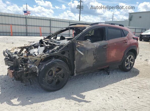 JF2GUHDC5SH252144 2025 SUBARU CROSSTREK Orange Առջևի ձախ երեք քառորդ տեսարան