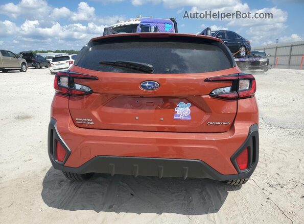JF2GUHDC5SH252144 2025 SUBARU CROSSTREK Orange Հետևի տեսք