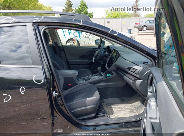 JF2GUHDC7S8220537 2025 SUBARU CROSSTREK Черный Вид салона спереди
