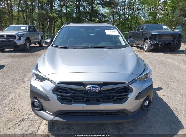 JF2GUHDC7S8247687 2025 SUBARU CROSSTREK Серебряный Вид щитка приборов