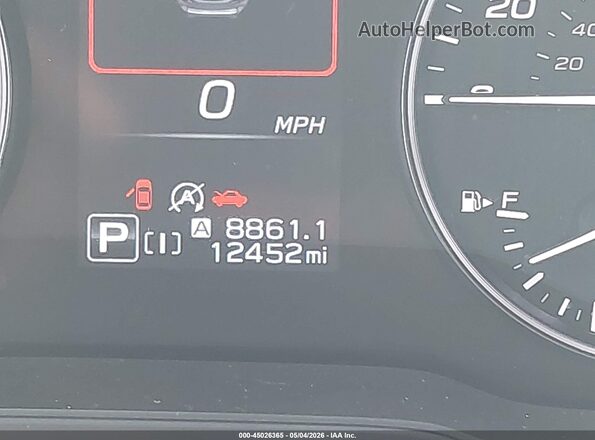 JF2GUHDC7S8247687 2025 SUBARU CROSSTREK Серебряный 
