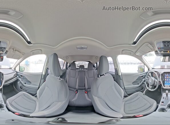 JF2GUHDC8S8321487 2025 SUBARU CROSSTREK Угольный Панорамный вид салона 360°