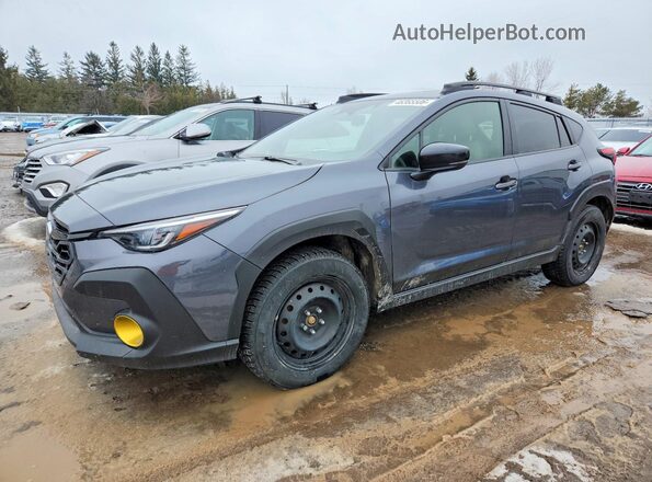 JF2GUHFC3RH360754 2024 SUBARU CROSSTREK Gray Przód lewy