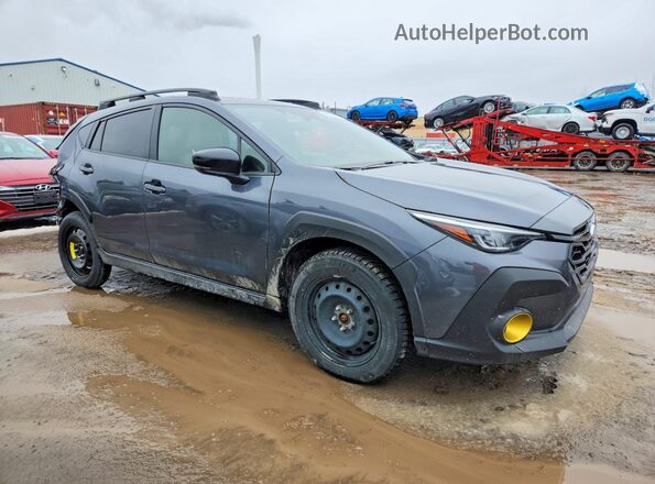 JF2GUHFC3RH360754 2024 SUBARU CROSSTREK Gray Przód prawy