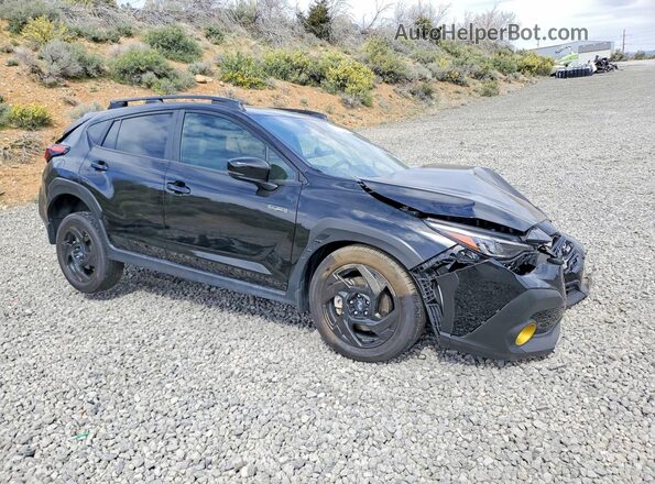 JF2GUSGD8T8208870 2026 SUBARU CROSSTREK Black Передня права чверть